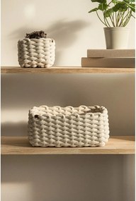 Tekstylny koszyk 35x25x14 cm Peach Skin M – Bigso