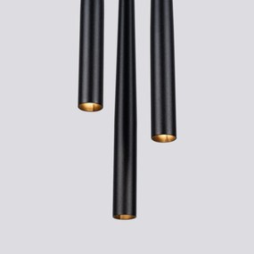 Lampa wisząca BLISS 3P czarna SOLLUX  LIGHTING
