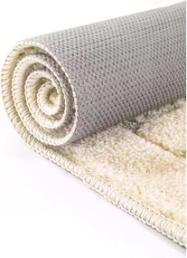 Kremowe dywaniki łazienkowe zestaw 2 szt. 50x80 cm Kareli – Foutastic