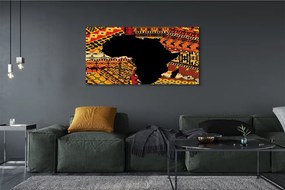 Obraz canvas na ścianę Mapa z Wzorami