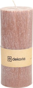 Świeca zapachowa palmowa walec Old Pink