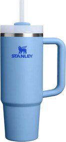 Niebieski termos ze stali nierdzewnej ze słomką 890 ml Quencher H2.O FlowState™ Tumbler Blue Sky – Stanley
