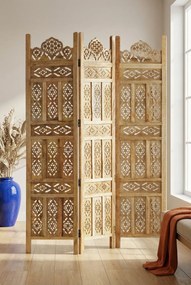 Orientalny parawan rzeźbiony -120 x 165 cm T6-L33