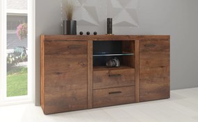 Komoda RITMO 156 cm do Salonu Sypialni Odcienie brązu