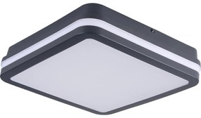 Kanlux 38780 - LED Plafon zew. z czujnikiem BENO 24/30W/230V 3000/3500/4000K IP65 antracyt