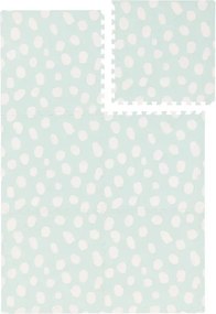 Miętowa mata podłogowa dla dzieci Savannah