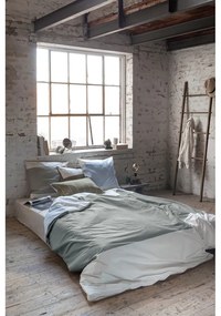 Pościel jednoosobowa z perkalu bawełnianego w kolorze khaki 140x200 cm Colore – Mette Ditmer Denmark