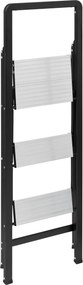 Drabina aluminiowa 3-stopniowa EASY, wys. 105 cm