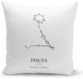 Poduszka z wypełnieniem Kate Louise Pisces, 43x43 cm