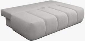 Sofa z Funkcją Spania SARIA Szara Boucle Nowoczesna