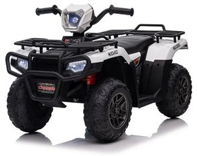 Baby Mix Samochód elektryczny dla dzieci Quad, biały