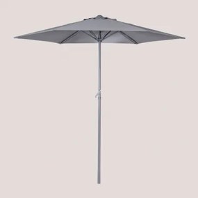 Parasol Z Tkaniny I Aluminium (ø235 Cm) Jaden Gris Antracita - Sklum