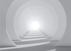 Obraz na szkle - tunel 3D (70x50 cm)