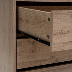 Otwarta szafa modułowa w dekorze dębu w naturalnym kolorze 60x180x45 cm Modular – Casa Selección