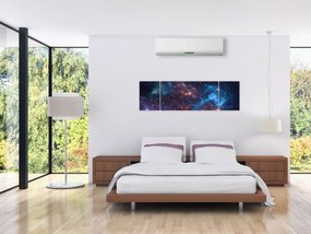 Obraz - Nocne niebo (170x50 cm)