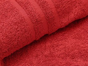 Ręcznik Comfort 70 x 140 cm czerwony, 100% bawełna