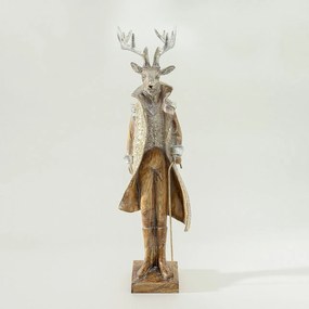Figurka dekoracyjna Gentleman Deer 30x9x69 cm