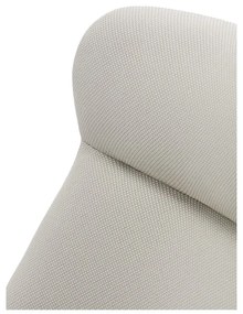 Biały fotel Teulat Dins, wys. 114 cm