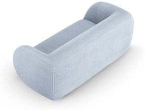 Jasnoniebieska sofa z materiału bouclé 210 cm Essen – Cosmopolitan Design