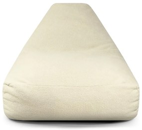 Brązowy worek do siedzenia z materiału bouclé Snug 100 – SLOWDOWN
