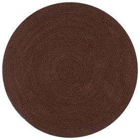 Elegancki brązowy dywanik 120 cm L8-M53