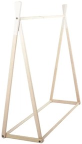 TIPI Drewniany wieszak na ubrania dla dzieci - 78 x 38 x 126