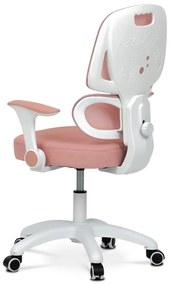 Autronic KA-K1063 PINK Krzesło biurowe, różowe