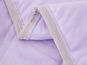 Chłodząca letnia kołdra CELIA, fioletowa Rozmiar: 140 x 200 cm