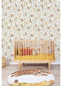 Tapeta dziecięca 10 m x 50 cm Jungle Trio – Lilipinso