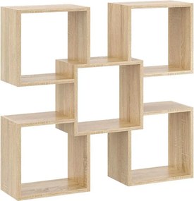 Minimalistyczna półka ścienna dąb sonoma W5-N88