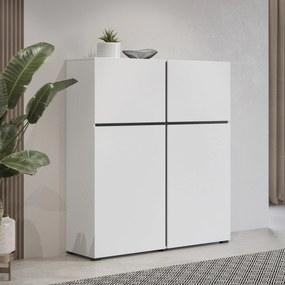 Komoda INCROCIO 119 cm do Salonu Sypialni Biały