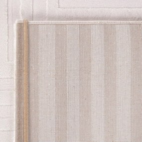 Dywan 3D nowoczesny Sahara kremowy 280 cm x 370 cm