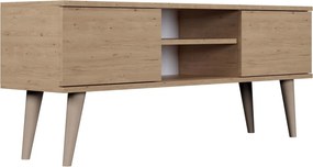 Szafka RTV w stylu skandynawskim Toronto 120 dąb artisan