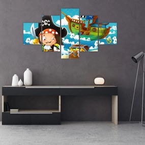 Obraz - Skarb piratów (125x70 cm)