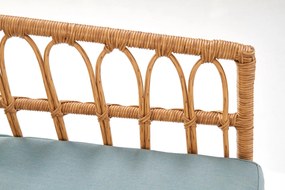 Dwuosobowa sofa ogrodowa z rattanu Gardena 2S