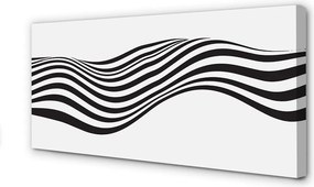 Zdjęcie na płótnie Falujący Wzór Zebry