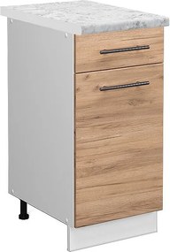 Szafka dolna do kuchni złoty dąb energetyczny 40x60x82 fame-line