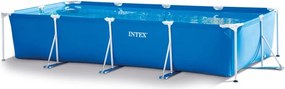 Duży basen stelażowy z pompą 450x220 cm Intex 274 prostokątny