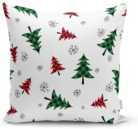 Poszewka na poduszkę ze świątecznym motywem 43x43 cm Tartan – Mila Home