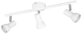 Biała lampa punktowa ø 8 cm Cantar – Trio