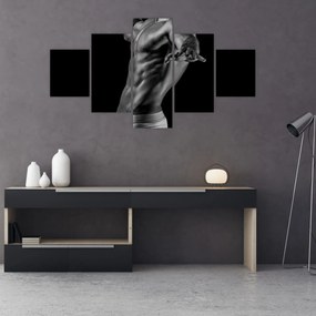 Obraz - Akt męski (125x70 cm)