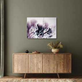 Obraz na szkle - Fioletowy marmur N⁰2 (70x50 cm)