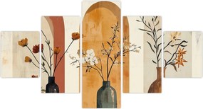 Obraz - Wazony w łukach (125x70 cm)