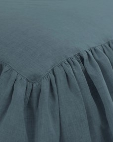 Narzuta na łóżko 160 x 210 cm frilly emerald