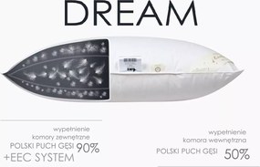 Poduszka trzykomorowa Dream 50x70