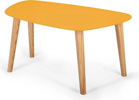 Stolik kawowy w stylu skandynawskim Endocarp Medium