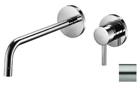 Paffoni - bateria umywalkowa podtynkowa LIGHT, stal nierdzewna