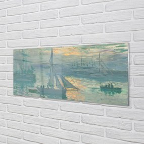 Szklany Panel Wschód Słońca - Claude Monet