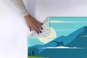 Dywanik do łazienki Dywanik do łazienki góry widok