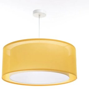 Żółta designerska lampa wisząca - S436 S0-H24